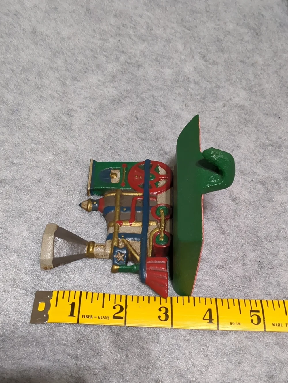 Midwest train engine cast iron stock hanger NIB